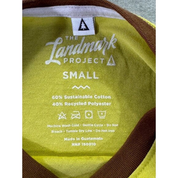 Official Smokey Bear Ringer T-Shirt Small By The Landmark Project  60% Cotton 40 - Picture 3 of 16